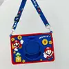 Funda Protectora Adecuada para iPad con Ranura para Lápiz Mario Pro11 Super Mario Samsung A9 A11 Funda para Tableta