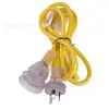 Cable de Extensión de Doble Enchufe Estándar Australiano Cable de Alimentación de Tres Enchufes Estándar Australiano con Cable de Extensión de Enchufe de Cola Estándar Australiano