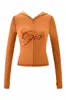 Iamgia*G conjunto de chaqueta corta con capucha de estampado de letras regular en hombros, estampado de leopardo, corte ajustado, elástico, con cremallera, y pantalón largo