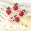 Botões para Roupas Infantis Frutas Flores Coloridos Doces Botões Infantis Fofos Acessórios para Cardigã Saia Botões