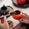 Tudo vai bem pote de cerâmica para chá tamanho pequeno pote selado pote de doces de casamento doce de casamento caixa de presente de caqui presente manual