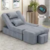 Sofá eléctrico para pedicura, bañera de pies, lavapiés, sofá para manicura, silla, masajeador de pies, reclinable para pestañas, centro de baño, cama de masaje para pedicura