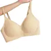 2025 Novo Estilo Confortável, Respirável, Suporte Macio, Lingerie Sem Costura para Mulheres com Seios Pequenos, Push-Up, Sem Aro, Sutiã com Bojo Fixo para Mulheres
