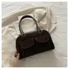 Bolsa Feminina Retrô Grande Capacidade Bolsa de Ombro 2024 Nova Moda Bolsa de Ombro Axila Bolsa de Mão Feminina Estilo Estrangeiro