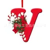 Adornos Nuevos Creativos de Letras Inglesas Transfronterizos Acrílico Plano Decoración para Árbol de Navidad Fiesta en Casa Regalo