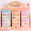 Pegatinas Lindas de Zoo 3D Pop-Up Brillantes en Relieve Caricaturas Lindas Resina Cristal DIY Pegatinas