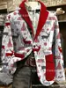 Sitio independiente transfronterizo Amazon TEME blazer de pana para hombre de manga larga con doble bolsillo