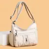 Bolsa de Mãe Grande Capacidade para E-commerce Transfronteiriço Bolsa para Mulheres de Meia-Idade Versátil para o Dia a Dia Bolsa Transversal Elegante Bolsa de Ombro Único para Mulheres