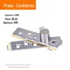 Dobradiças Verticais e Horizontais de Aço Inoxidável 360 graus, Dobradiças de Porta Invisíveis, Dobradiças Ocultas para Portas Giratórias, Dobradiças Rotativas