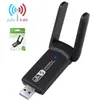 Placa de rede sem fio 1200M receptor wifi sem fio usb3.0 antena dupla gigabit banda dupla placa de rede sem fio