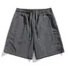 2026 Novos Shorts Casuais Masculinos de Estilo Retrô Japonês, de Caimento Solto, com Cordão na Cintura, Retos e Respiráveis, de Venda Transfronteiriça