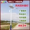 Farola complementaria de paisaje Bolbert, iluminación vial municipal para exteriores, nueva farola solar rural integrada