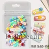 Accesorios de Arte de Uñas Transfronterizos Full Beauty Dopamina Recorte Estrellas Coloridas 3D Estéreo Accesorios para Uñas Uña