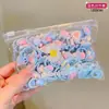 Gomas Elásticas para el Cabello Lindas de Dibujos Animados para Niñas Pequeñas, Alta Elasticidad, Suaves con el Cabello, Bandas para el Cabello, Anillos para el Cabello, Accesorios Pequeños de Flor para el Cabello Infantiles, Accesorios para la Cabeza