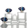 Novo Produto do Fabricante em Estoque: Série Safira de Alta Qualidade, Simples e Luxuosa Frasco de Perfume Portátil com Tampa de Encaixe