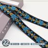 Cinta Jacquard del Fabricante Ropa Étnica Encaje Accesorios Patrón Geométrico Equipaje Zapatos y Sombreros Accesorios Versátil Lote Puntual
