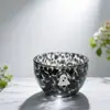 Venta al por mayor de fabricantes Tazas de Vidrio de Puntos Multicolor Personalizadas Estilo Retro Europeo y Americano Tazas de Cóctel Tazas de Vidrio para Jugo en Casa