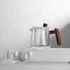 Tetera Casera Hervidor con Separación de Agua y Té Taza de Té Personal para Hombres y Mujeres Oficina Juego de Té Kung Fu de Gama Alta