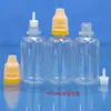 Anti-niños PET30ML Tapa de Doble Seguridad Punta Fina Tapón Interior Delgado Botella Gotero Inyección de Aceite Esencial Color Material Color Botella de Plástico Vacía