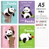 Cuaderno Creativo de Dibujos Animados A5 Cuaderno Espiral Engrosado Corazón de Niña Bloc de Notas de Línea Horizontal Diario para Estudiante de Primaria Venta al por Mayor