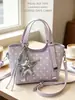 Bolso Cubo de Lunares Rojos Nuevo 2026 para Mujer, Bolso de Mano Lindo con Colgante de Estrella, Bolso Cruzado Versátil para Niñas