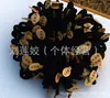 Versión coreana de banda para el cabello sin costuras, anillo para el cabello, cuerda para el cabello hecha a mano, accesorios, cuerda para el cabello negra, venta al por mayor de productos de Yiwu