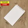 Saco de papel à prova de óleo sem revestimento descartável para levar comida lanche saco para batata frita embalagem para coxa de frango embalagem para frango frito