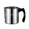 Vaso para derretir cera, vaso para derretir velas, 800 ml, herramientas para hacer velas de aromaterapia, recipiente de aluminio para cera.