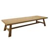 Mesa de conferencias rectangular grande de estilo europeo para escritorio completo de madera maciza, mesa de negociación para oficina y combinación de sillas, venta directa de fábrica