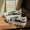 FCS Trendy Shoes 2022 Outono Novo Design de Nicho Sapatos de Lona All-match Sola Grossa Internet Famosos ins Super Fire Board Shoes