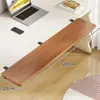 Tablero de extensión de escritorio, escritorio de computadora de oficina, bandeja para teclado, plegable, estante de almacenamiento sin taladro, mesa de extensión de brazo