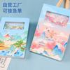 Fabricante de Hebei Talla de Papel Estéreo 3D Cuaderno Calado Venta al por Mayor Estilo Chino Estampado de Atracción Turística Producción y Impresión de Diario