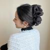 2026 Nuevo Estilo Pinza de Burbuja Malla Lazo de Doble Cara Pinza para el Cabello Pinza de Tiburón Grande Accesorio para el Cabello para la Parte Posterior de la Cabeza