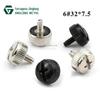 Parafuso de mão de hardware elite 6 # 32 * 7,5 dente grosso americano 3,5 parafuso ajuste manual alongamento do chassi de cabeça grande