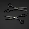 Tijeras Profesionales para Barbero Tijeras para Cortar Flequillos Dientes de Corte Tijeras Adelgazadoras Corte de Cabello Familiar Juego de Tijeras para el Cabello Tijeras de Peluquería