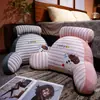 Suporte Lombar Macio e Fofo em Formato de Animal para Camas de Meninas, Encosto Grande para Cadeiras de Escritório, Removível e Lavável