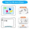 Tapete de Agua para Bebé de PVC con Diseño de Pulpo, Almohadilla de Juego, Tapete de Agua para Práctica de Gateo para Niños