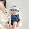 Sombrero de Bebé Primavera y Verano Malla Fina Transpirable Ala Grande Protección Solar Gorra con Visera para Niños y Niñas Gorra de Béisbol de Moda