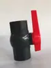 Válvula de Esfera com Conexão de Rosca Interna de Plástico UPVC Padrão Nacional Conexões para Tubos de Abastecimento de Água Industrial Válvula Roscada Resistente à Corrosão Resistente a Ácidos e Álcalis