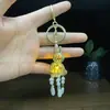 Nuevo Llavero de Linterna China Lámpara de Palacio Luminosa Cadena para Llaves de Coche Colgante para Teléfono Móvil Memoria USB Joyería para Colgar en Mochila