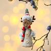 Transfronterizo Nuevo Navidad Espuma Vellón Muñeca Colgante Adornos Decoraciones Accesorios Árbol de Navidad Adornos Colgantes Pequeños Regalos