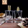 Botella de Perfume, Botella Recargable de Perfume, Botella Vacía de Muestra, Botella de Vidrio Portátil con Atomizador, 50ml Fragancia Niebla Fina