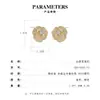 Aretes de Flor de Camelia de Lujo Ligero Estilo Francés con Microincrustaciones de Circonita, Versátiles Aretes Florales de Uso Diario de Gama Alta con Cierres de Plata de Ley S925