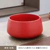 Tarro de Residuos de Té de Cerámica Separación de Agua de Té de Escritorio con Tapa de Filtro Cubeta de Agua para Mesa de Té Cubo de Agua Residual Cenicero Accesorios para Juego de Té