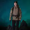 Jaqueta três em um para uso externo e viagens, jaqueta softshell de alta qualidade para esportes e atividades ao ar livre femininas, corta-vento masculino, impressão personalizada com logotipo