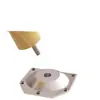 Mesa de Centro Simple Moderna para Apartamentos Pequeños, Uso en el Hogar, Mesa Pequeña para Habitaciones de Alquiler, Mesa de Comedor Simple, Mesa Baja para Personas Perezosas para Sentarse en el Suelo