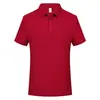 Camiseta Piquet Puro Algodão Antibacteriana Efeito Refrescante Gola Polo Manga Curta para Homens 2026 Verão Nova Roupa de Trabalho Personalizável Camisa Polo