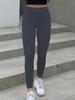 Calça Legging Popular Outono e Inverno Transfronteiriça Leggings Femininas Elásticas de Cintura Alta que Mostram o Bumbum Calças Fitness Meias-Calças Esportivas Roupas de Yoga