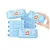 Papel Higiénico Húmedo, Toallitas Húmedas para el Hogar, Toallitas Húmedas Especiales para las Nalgas, 8 Piezas de Toallitas Húmedas de Limpieza, Portátil y Se Pueden Humedecer con Agua