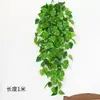 Potos pared de sala de estar plantas verdes decoración de planta de pared enredaderas de flores artificiales colgantes enredaderas de interior planta araña cesta colgante
